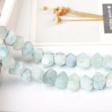Natural Citrines Lapis Lazuli Raw Stone Faceted Spacer for Jewelry Making