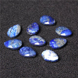 Natural Faceted Stone Beads Water Drop Shaped Quartz Rhodonite Charms