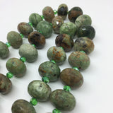 13x18mm Green Opal Amethyst Rainbow Gemstone Beads DIY Jewelry