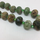 13x18mm Green Opal Amethyst Rainbow Gemstone Beads DIY Jewelry