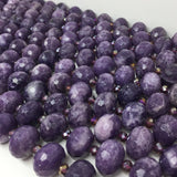 13x18mm Lepidolite Amethyst Crystal Rainbow Gemstone Beads