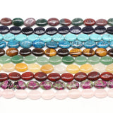 13x18mm Agates Turquoises Crystal Oval Beads for Jewelry Making