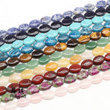 13x18mm Agates Turquoises Crystal Oval Beads for Jewelry Making