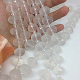 13x18mm Natural Crystal Multifaceted Rainbow Gemstone DIY Beads