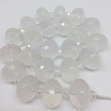13x18mm Natural Crystal Multifaceted Rainbow Gemstone DIY Beads