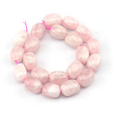13x18mm Rose Quartz Stone Beads 15-Inch Strand