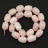 13x18mm Rose Quartz Stone Beads 15-Inch Strand