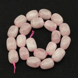 13x18mm Rose Quartz Stone Beads 15-Inch Strand