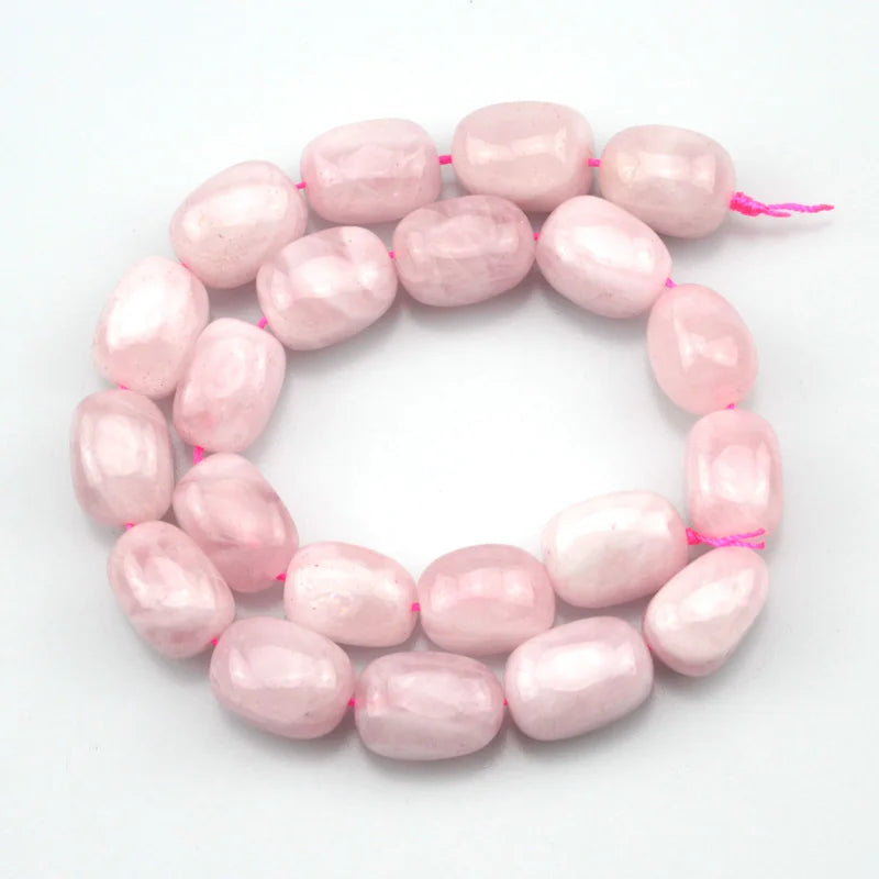 13x18mm Rose Quartz Stone Beads 15-Inch Strand