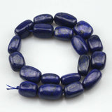 13x19mm Lapis Lazuli Stone Beads 15in Strand