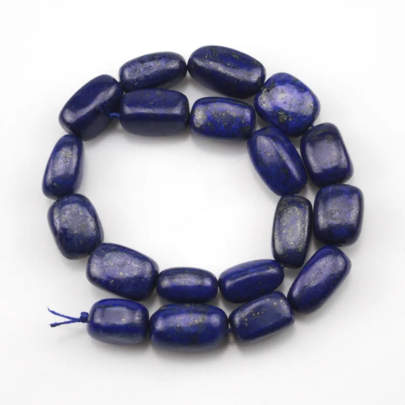 13x19mm Lapis Lazuli Stone Beads 15in Strand