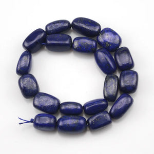 13x19mm Lapis Lazuli Stone Beads 15in Strand