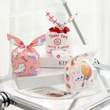 13x22cm Rabbit Long Ear Candy Bag Biscuit Packaging Plastic Bag