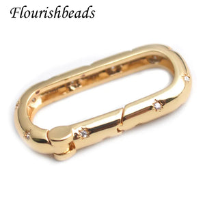 26mm Oval Carabiner Spring Gate Clasp DIY Jewelry Making 5pcs/lot