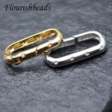 26mm Oval Carabiner Spring Gate Clasp DIY Jewelry Making 5pcs/lot