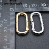 26mm Oval Carabiner Spring Gate Clasp DIY Jewelry Making 5pcs/lot