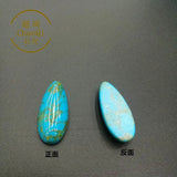 13x30 mm Tear Water Drop Stone Turquoise Flat Back Cabochons DIY Jewelry Making