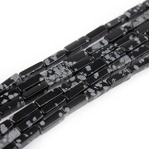 13x4mm Agates Rectangle Spacer Beads for Jewelry Making