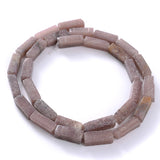 13x4mm Natural Cuboid Stone Beads Agates Malachite Punch Loose Spacer Beads
