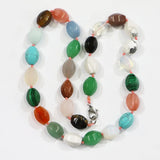 14*11MM Agates Turquoise Rice Shape Beads Necklaces Charms Making Jewelry
