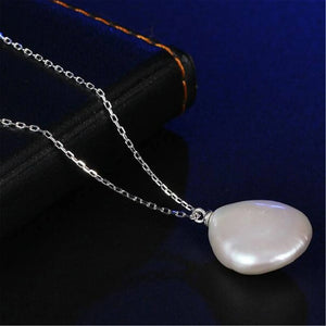 Baroque Freshwater Pearl Necklace 18 Inches Wedding Jewelry Gift