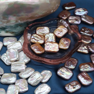 Baroque Pearl Necklace Beads 14-15mm DIY Accessories