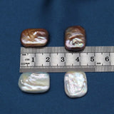 Baroque Pearl Necklace Beads 14-15mm DIY Accessories