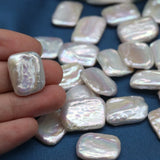 Baroque Pearl Necklace Beads 14-15mm DIY Accessories