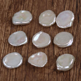 Natural Petal Shape Keshi Freshwater Pearls 14-15mm
