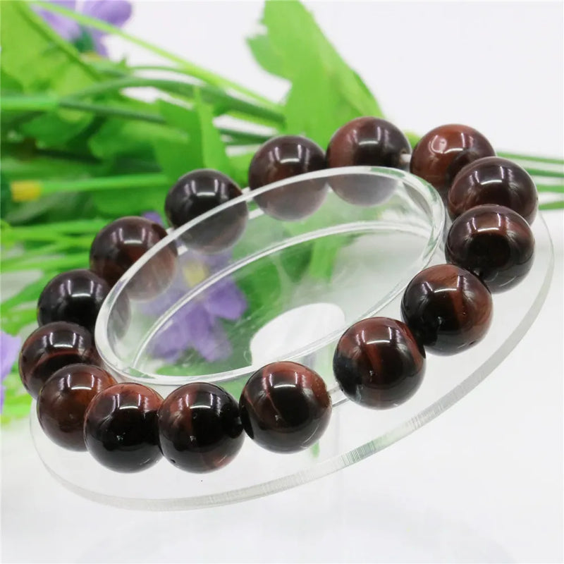 Tiger Eye Stone Bracelet DIY Hand Jewelry Making