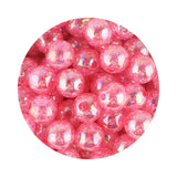 14/16MM AB Crackle Round Beads Acrylic Spacer Ball Beads
