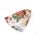 Cotton Linen Gift Bag Drawstring Pouch Bead Bag Sachet