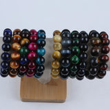 Natural Druzy Tiger Eye Stone Bracelet
