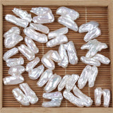 14*17mm Double Biwa Baroque Freshwater Pearl for Jewelry Making