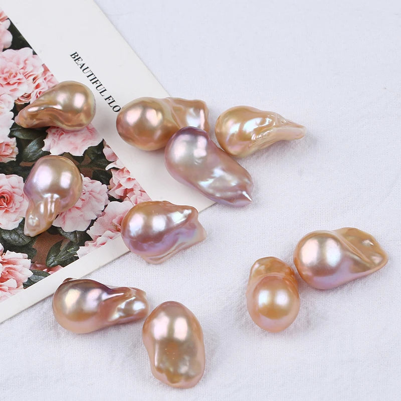 Natural Colored Baroque Freshwater Pearls 14-19mm