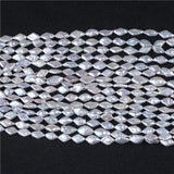 14.5*8.5mm AA Rhombus Shape Pearl Beads for Jewelry Making