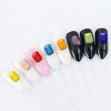 14 Colored Glass Rectangle Beads 56Pcs 13X18MM Faceted Long Square Shape