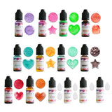 Alcohol Resin Pigment Kit 14 Colors 10ML Liquid Colorant Dye Ink