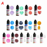 14 Colors 10ML Alcohol Resin Pigment Kit for Jewelry Making