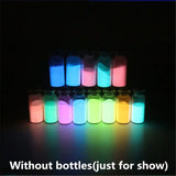 14 Colors Acrylic Paint Glow in the Dark Luminous Pigment Fluorescent Powder
