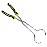 14'' Crucible Melting Dish Holder Plier Lab Melting Metal Tool
