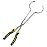 14'' Crucible Melting Dish Holder Plier Lab Melting Metal Tool