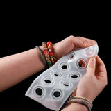 14 Holes Sizes Flat Rings Mold Collection DIY Pendant Ring Silicone Mold