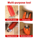 14 in 1 Anti Slip Sink Faucet Wrench Plumbing Repair Tools
