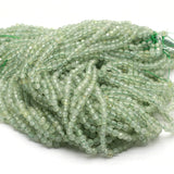 14'' Round Quartz Tourmaline Gemstone Beads for Jewelry Making