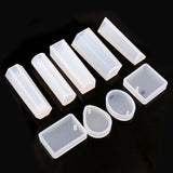 Silicone Jewelry Casting Molds with Screw Eye Pins for Necklace Pendant Making