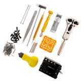 140-Piece Watch Repair Tool Kit Back Case Opener Spring Pin Remover