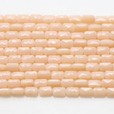 140 pcs 7x4mm Crystal Glass Beads Square Rectangle Shape Jewelry Making