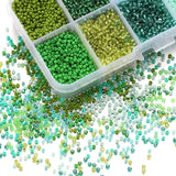 Czech Glass Seed Beads Belt Box Set Charm Beading DIY Earrings Bracelet Necklace