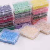 1400Pcs 6mm Flat Round Clay Beads for Jewelry Making